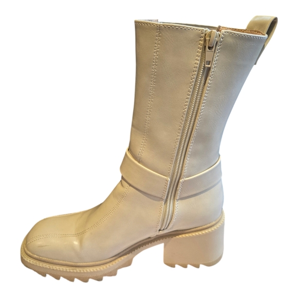 Pieces Birch Colored Chelsea Mid Boot - Picture 3 of 5